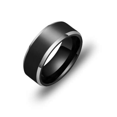 Svart Band Ring