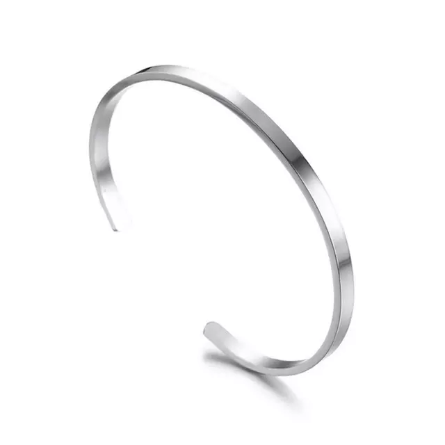 Silver Manschett Armband